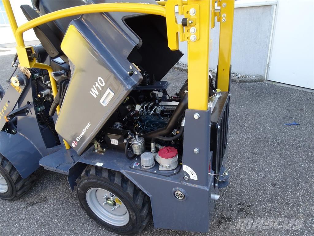 Eurotrac W10 Voorladers en gravers