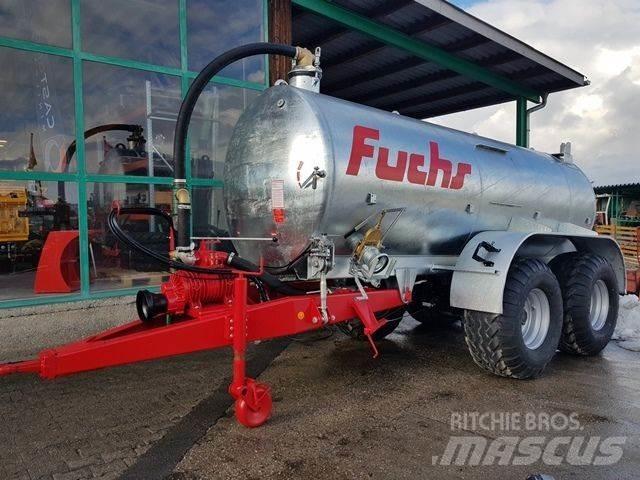 Fuchs VKT 10 Tandem Drijfmesttanks