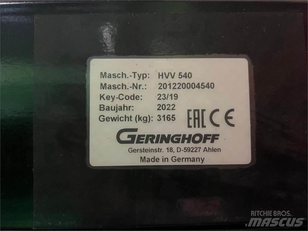 Geringhoff HVV 540 Accessoires voor maaidorsmachines