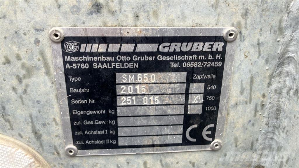 Gruber SM 650 Mestverspreider
