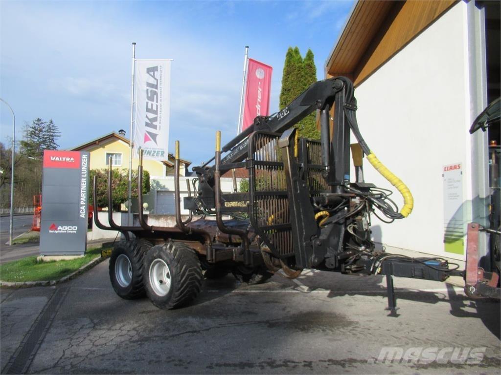 Kesla 12T + F 400 Bosbouwaanhangers