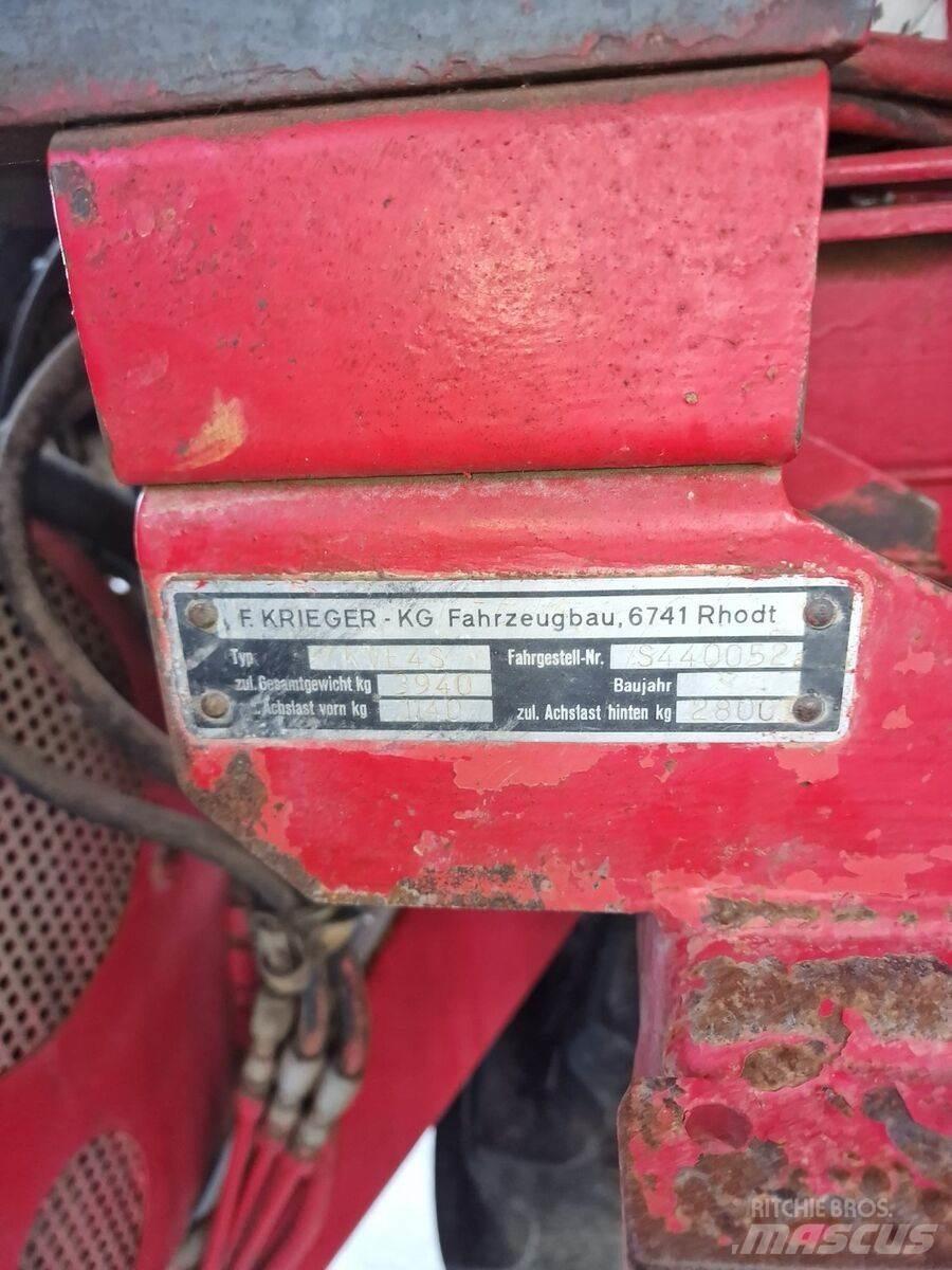  Krieger KVE 4S Druivenoogstmachines