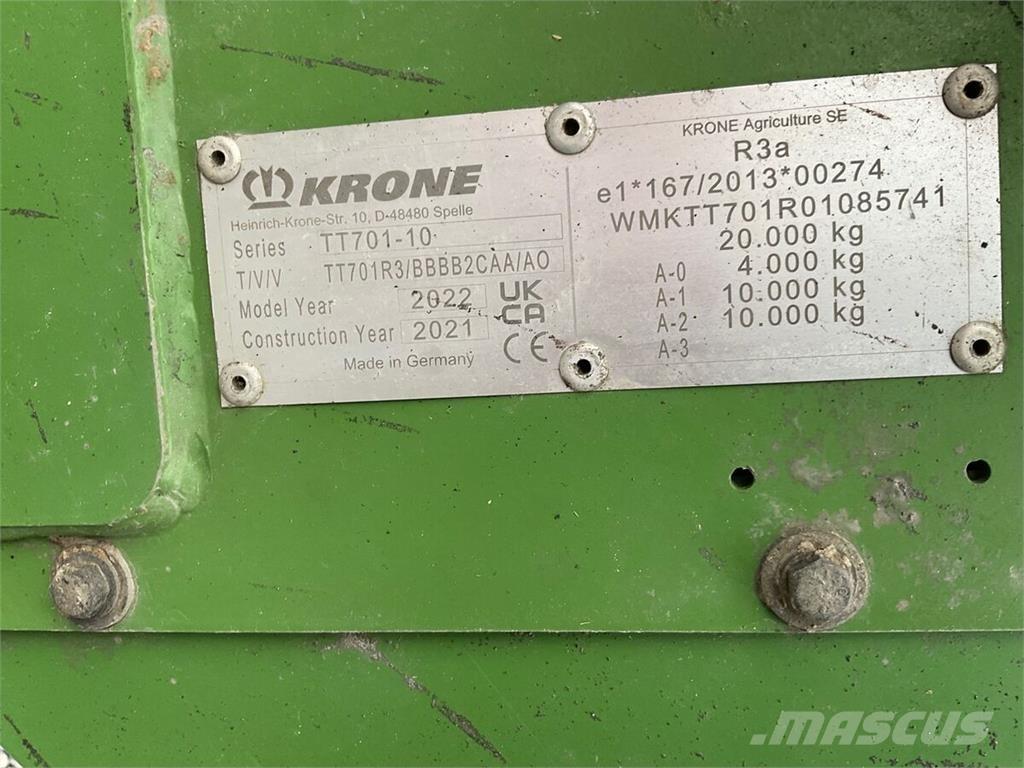 Krone TX 460 GL Opraapwagens