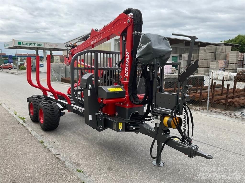Krpan GP 9 DF Bosbouwaanhangers