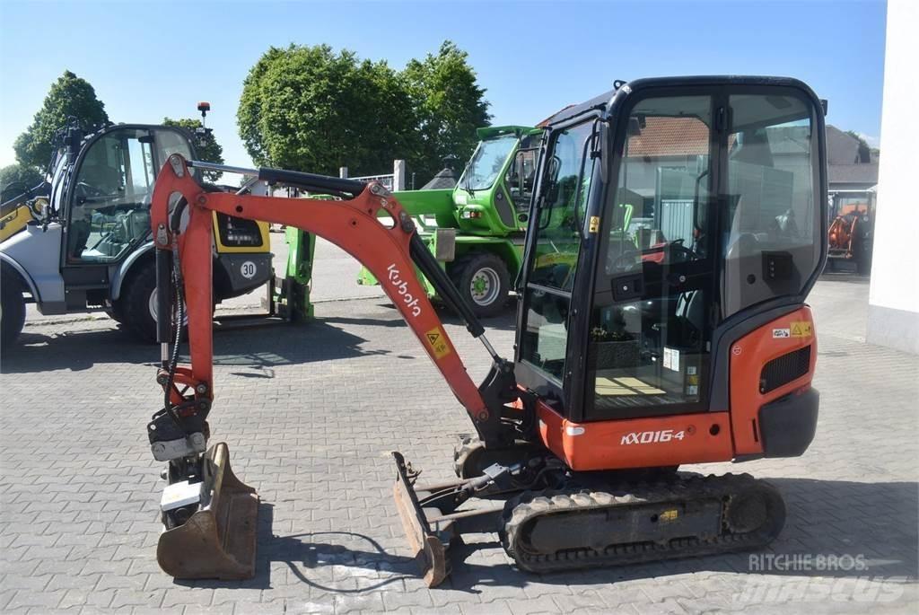 Kubota KX016-4 Minigraafmachines < 7t