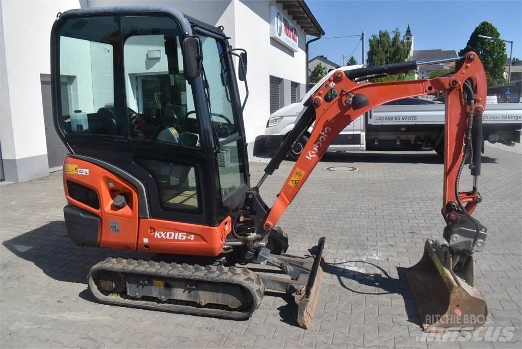 Kubota KX016-4 Minigraafmachines < 7t