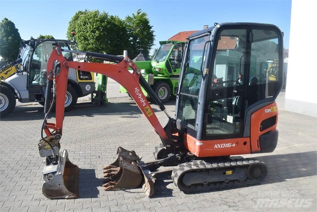 Kubota KX016-4 Minigraafmachines < 7t