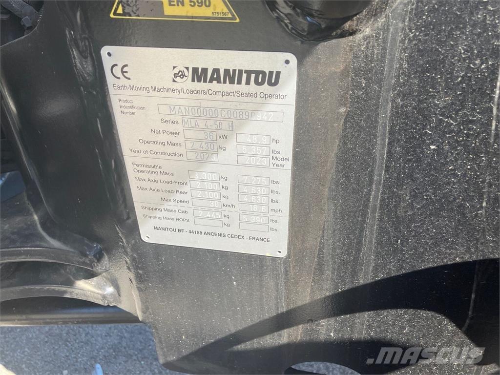 Manitou MLA4-50 Voorladers en gravers