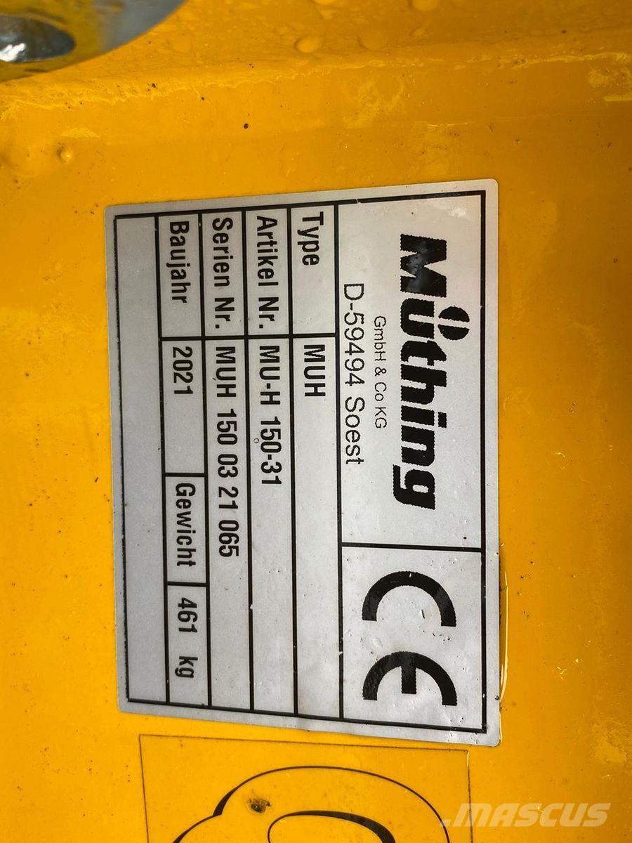 Müthing MU-H 150 Klepelmaaiers