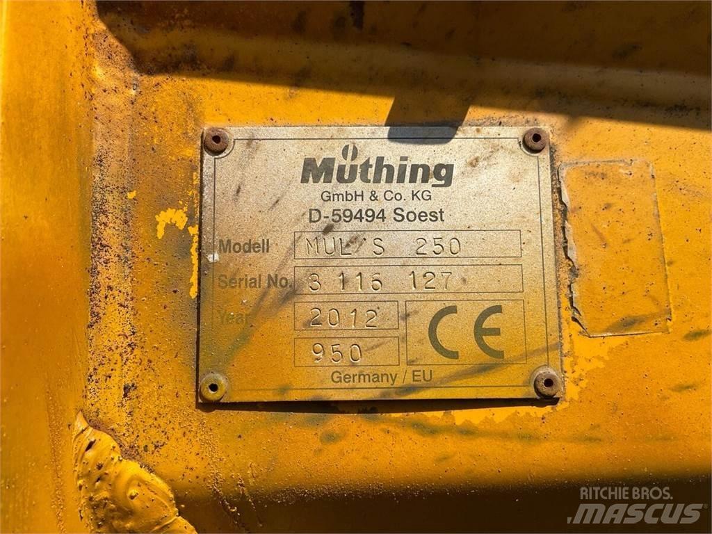 Müthing MUL/S 250 Klepelmaaiers