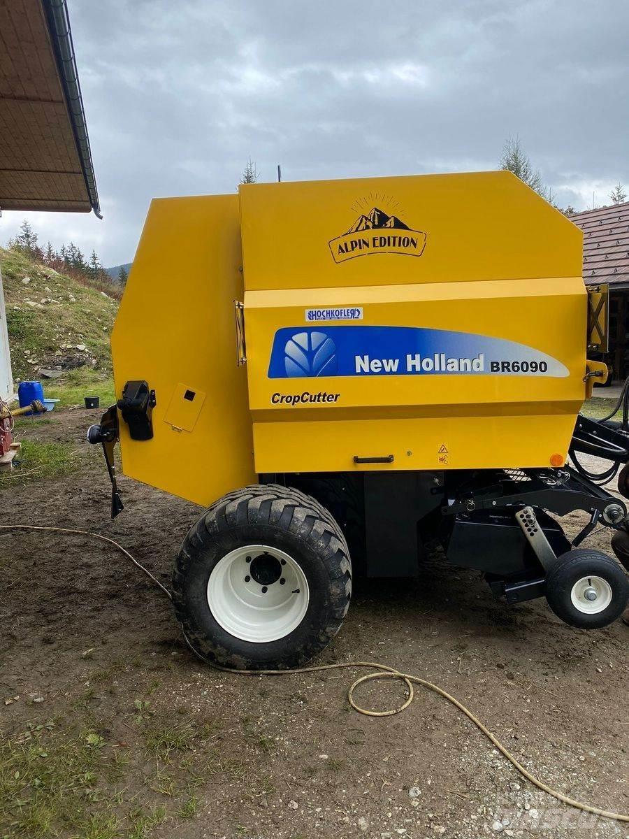 New Holland BR 6090 Ronde-balenpersen