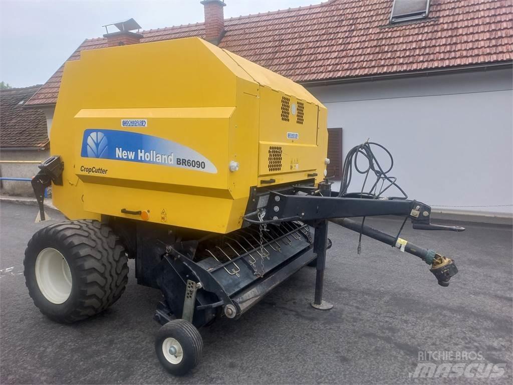 New Holland BR 6090 Ronde-balenpersen