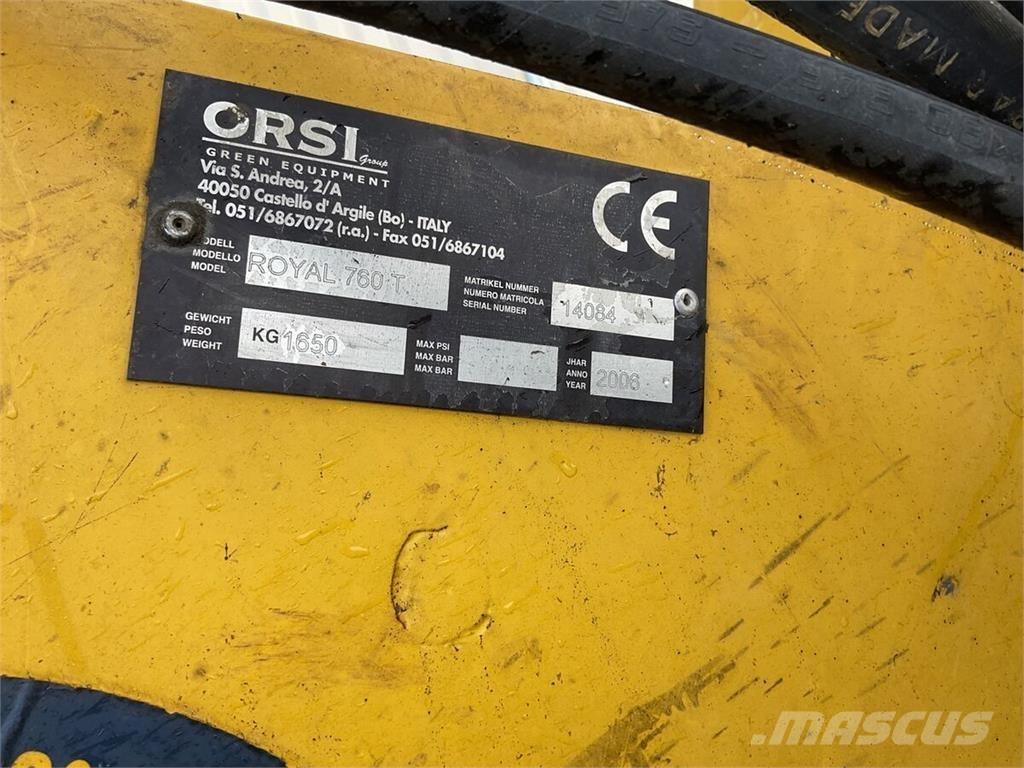 Orsi Royal 760 T Rijmaaiers