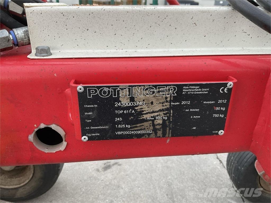 Pöttinger Top 611 Zwadmaaiers