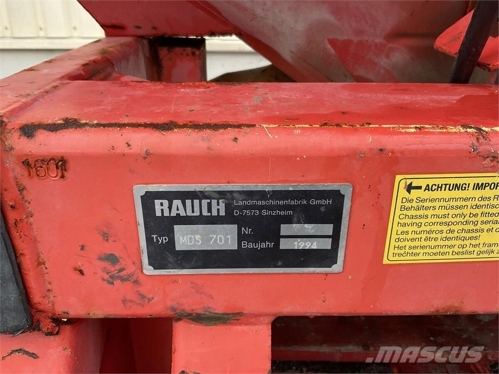Rauch MDS 701 Andere bemestingsmachines
