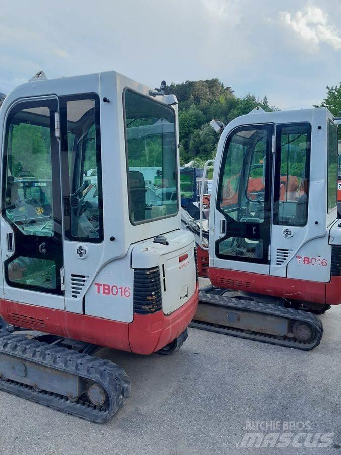 Takeuchi TB016 H Minigraafmachines < 7t