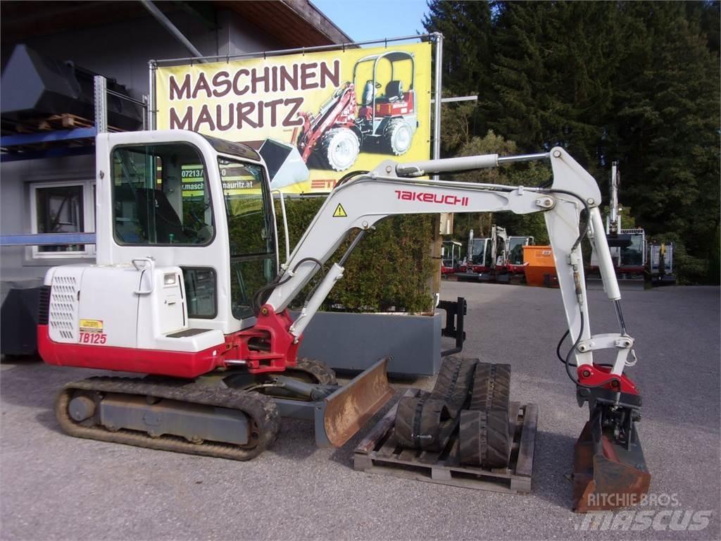 Takeuchi TB125 Minigraafmachines < 7t