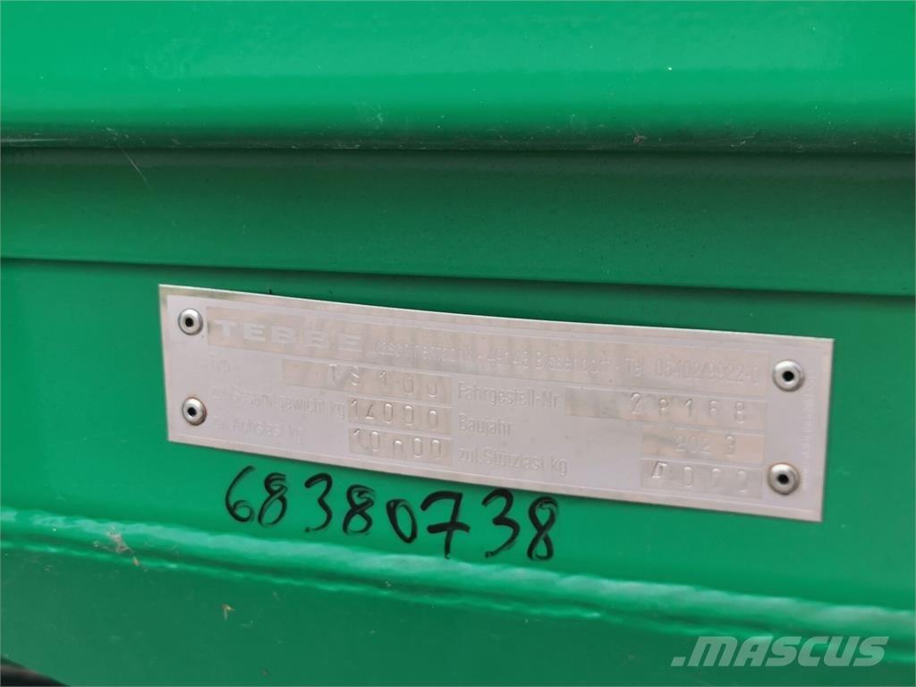 Tebbe TS 100 Mestverspreider