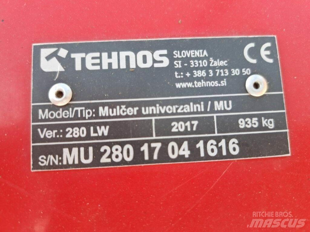 Tehnos MU 280 LW Klepelmaaiers