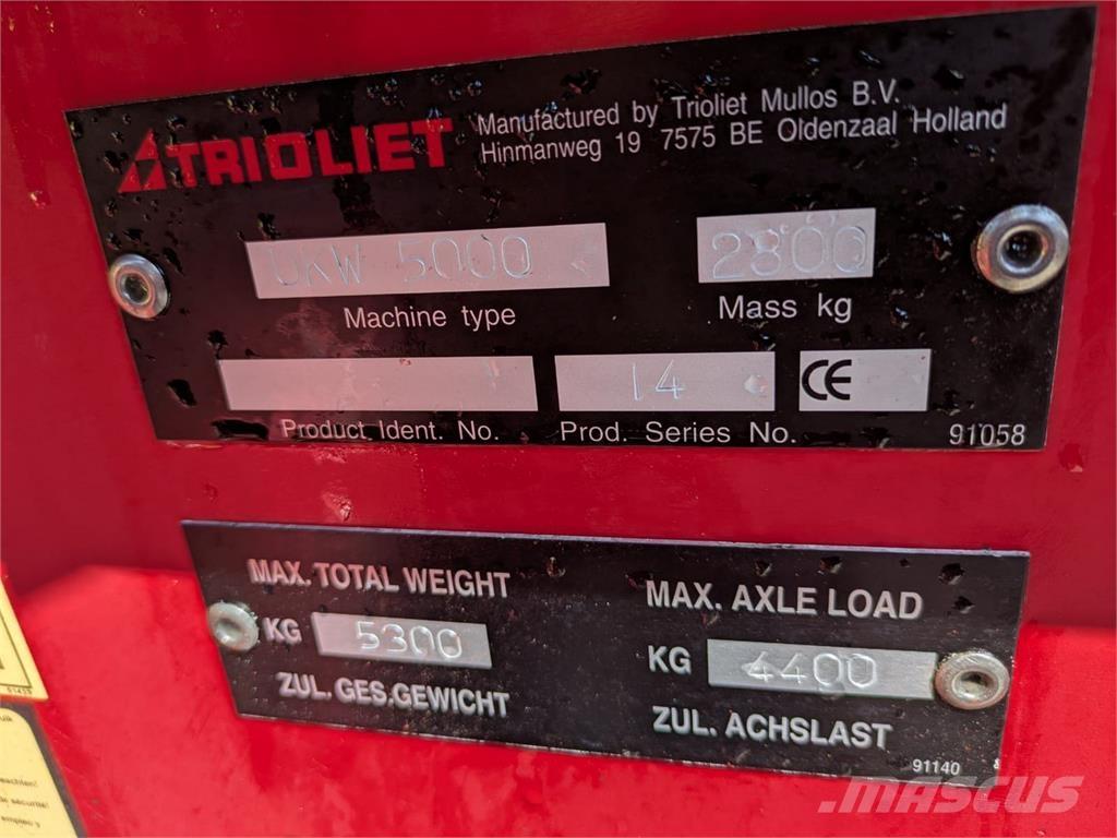 Trioliet UKW 5000 Landbouw - overige