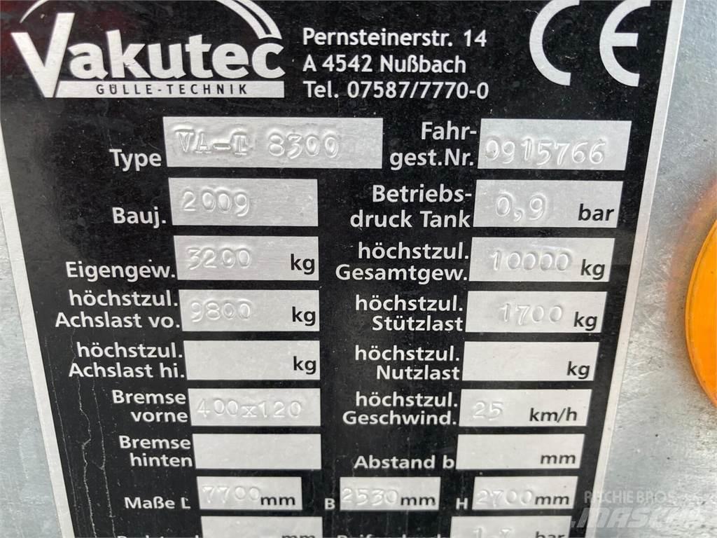  Vakutec VA-T 8300 Drijfmesttanks
