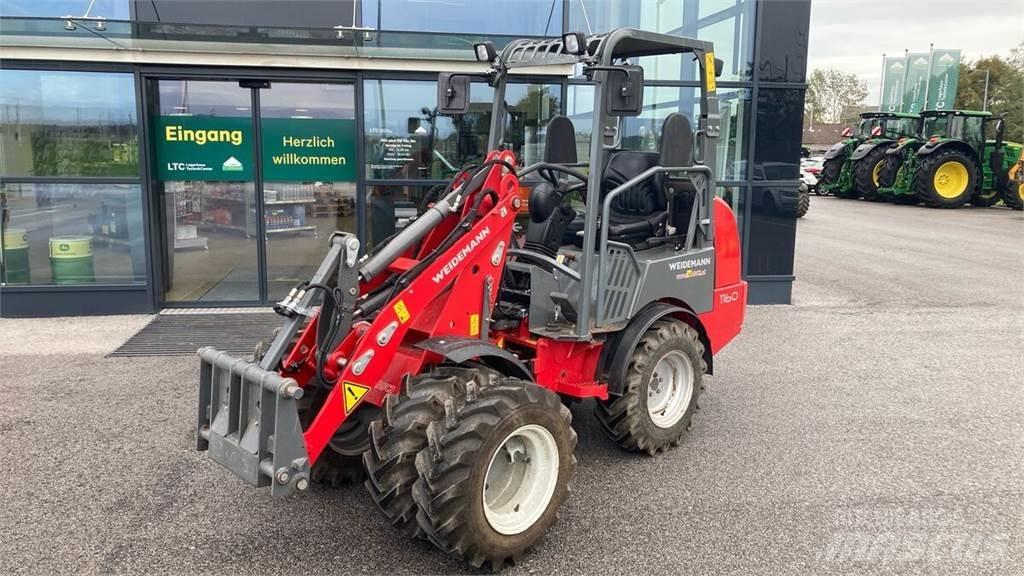 Weidemann 1160 Voorladers en gravers