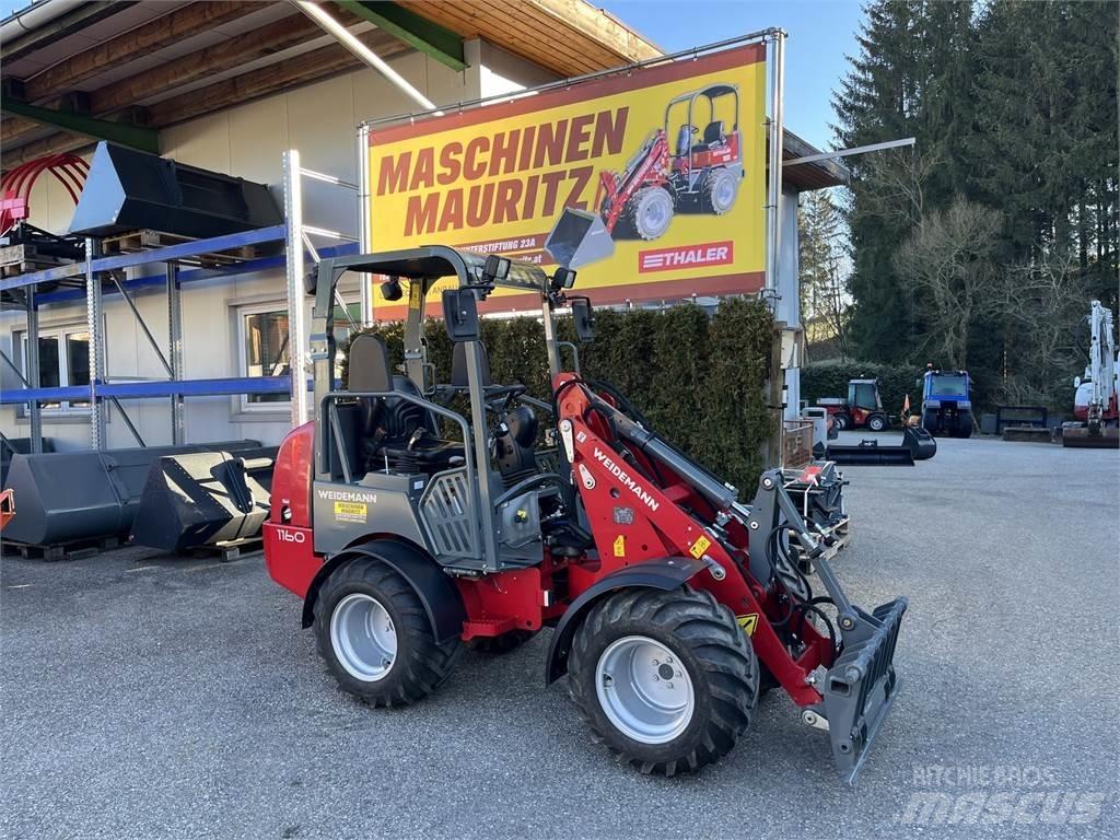 Weidemann 1160 Voorladers en gravers