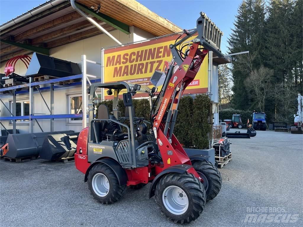 Weidemann 1160 Voorladers en gravers