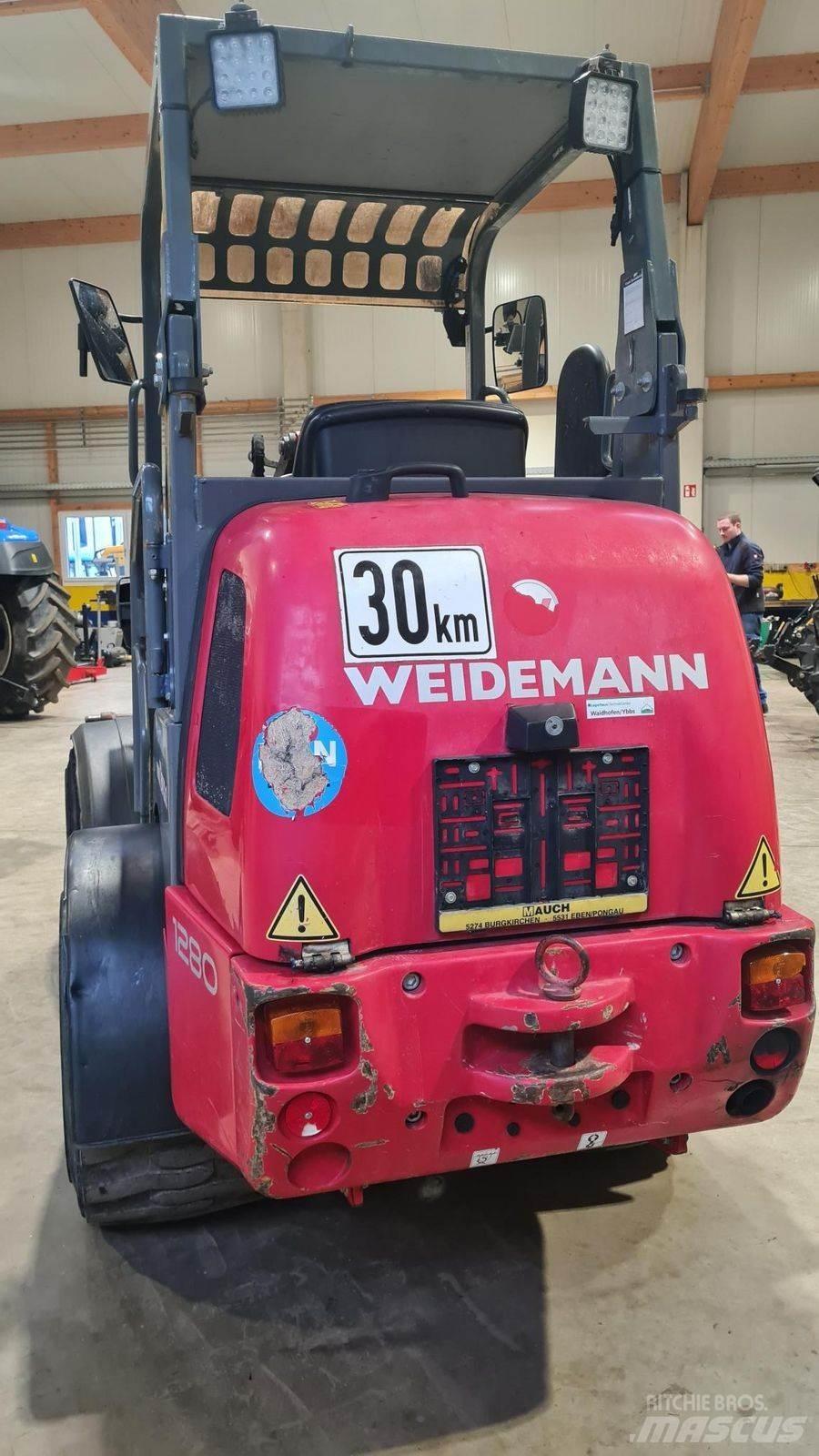 Weidemann 1280 Voorladers en gravers