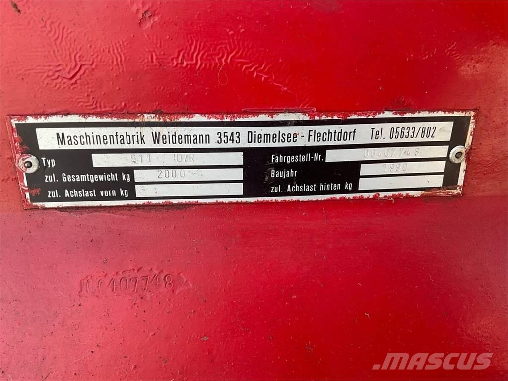 Weidemann 911D/R Voorladers en gravers