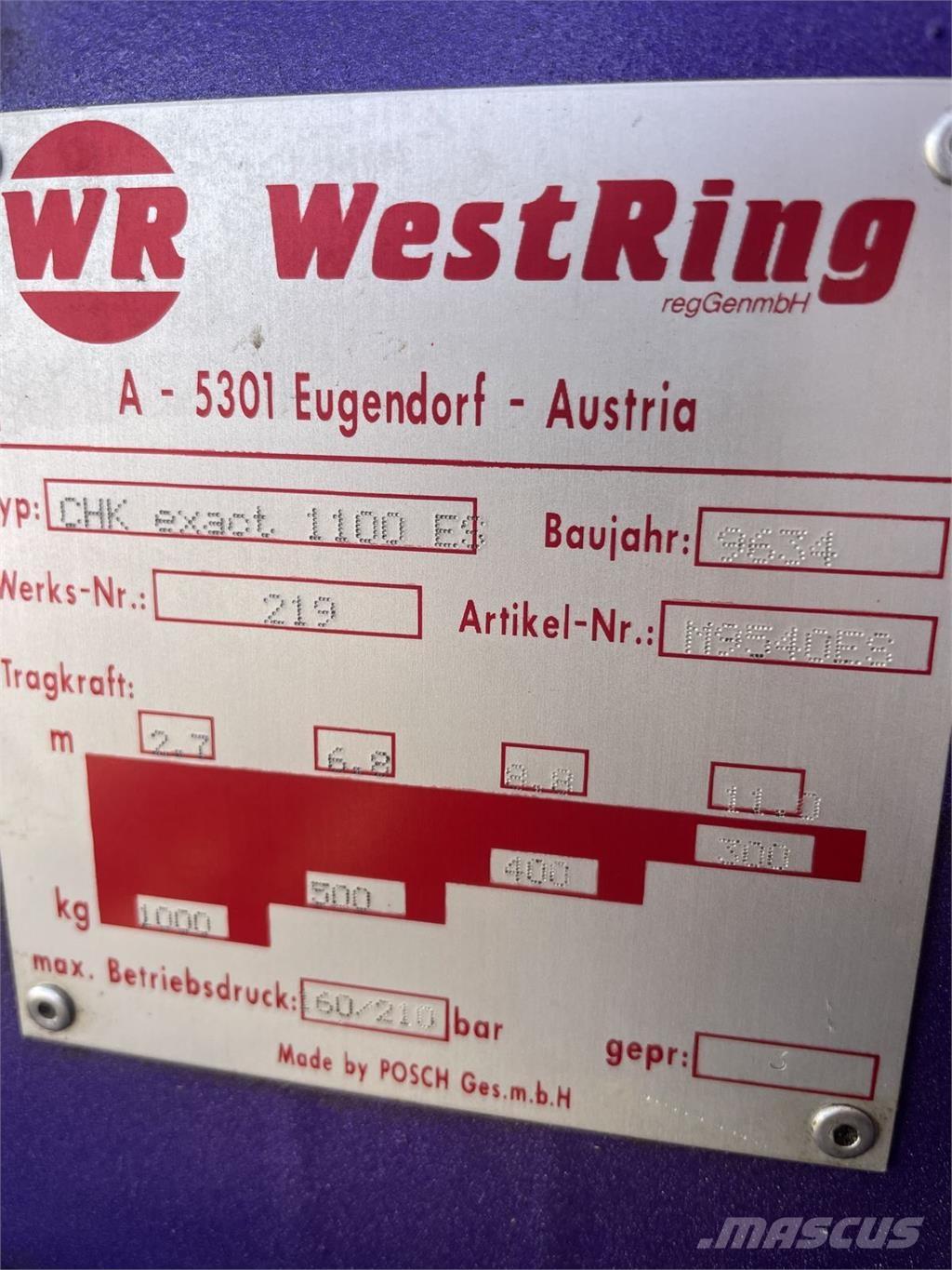   Overige veehouderijmachines