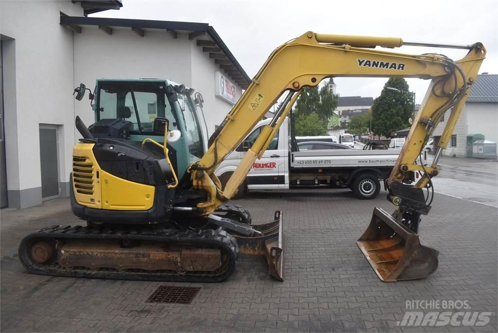 Yanmar VIO80-1A Minigraafmachines < 7t