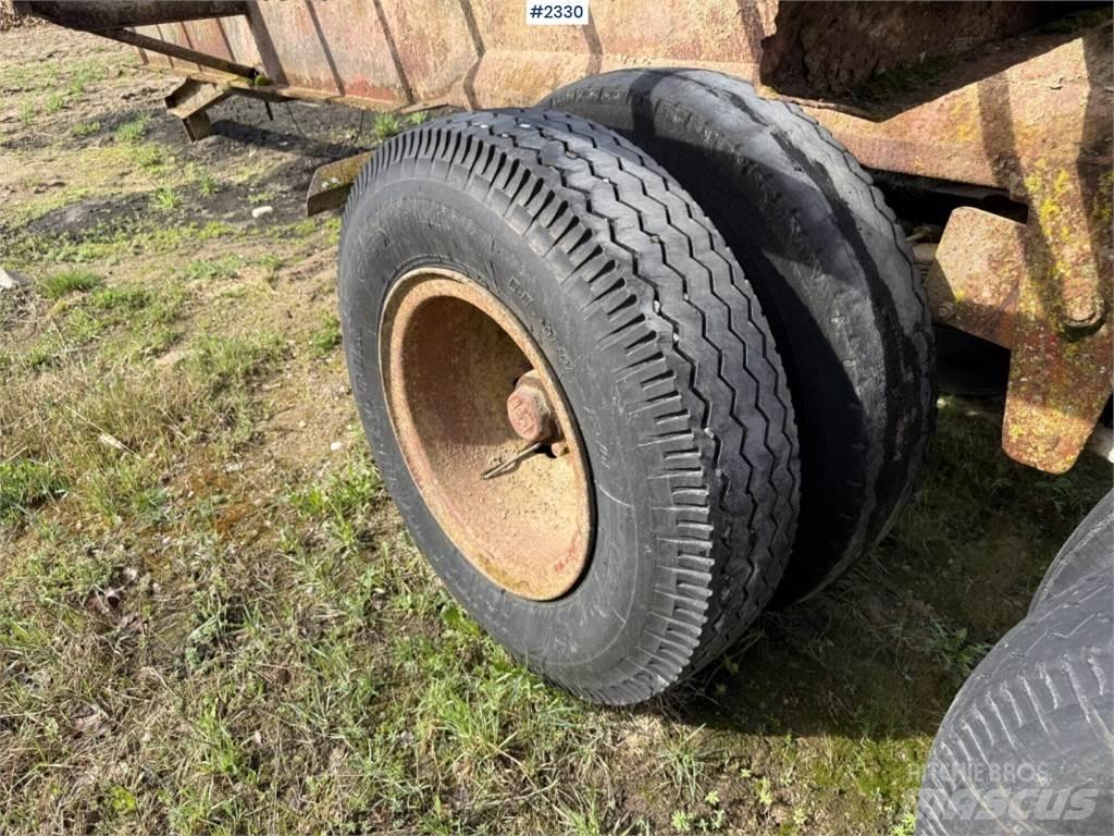  Balkärra boggie Graantransportwagen