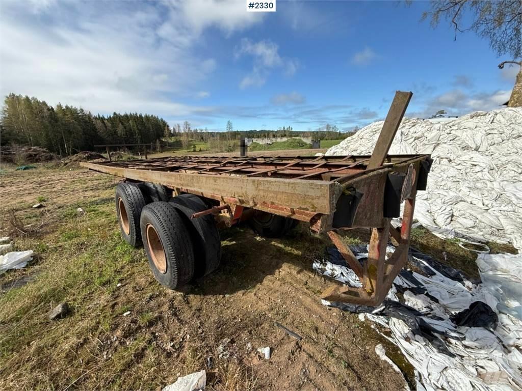  Balkärra boggie Graantransportwagen