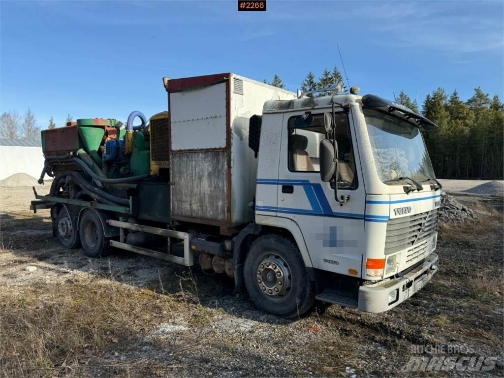 Volvo FL10 Platte bakwagens