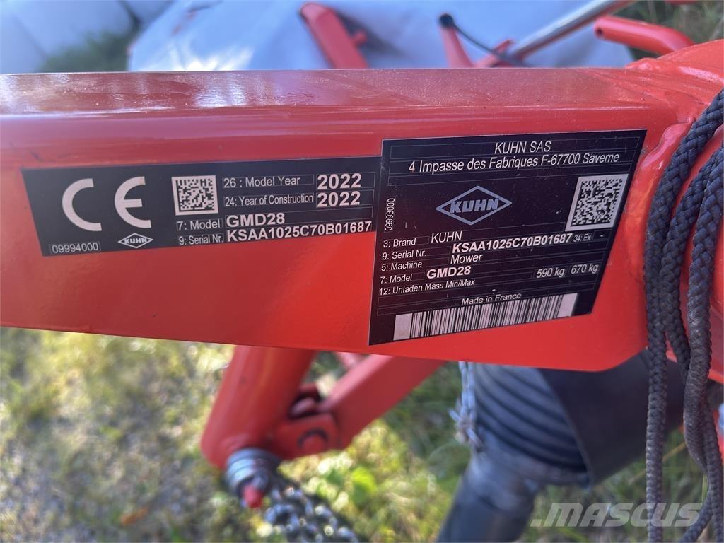 Kuhn GMD 28 Maaiers