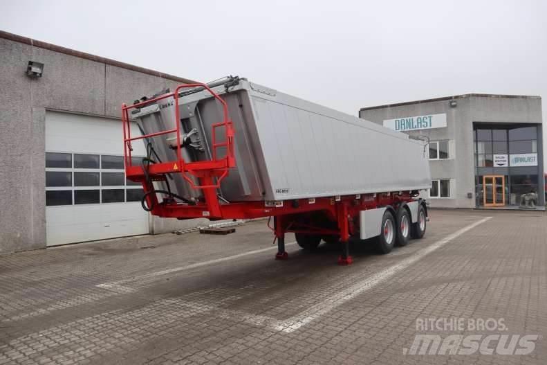 Kel-Berg 31 m³ Opleggers met meesturende achterwielen