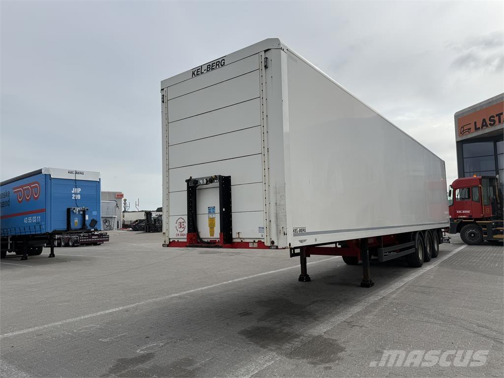Kel-Berg D100 V Gesloten opleggers