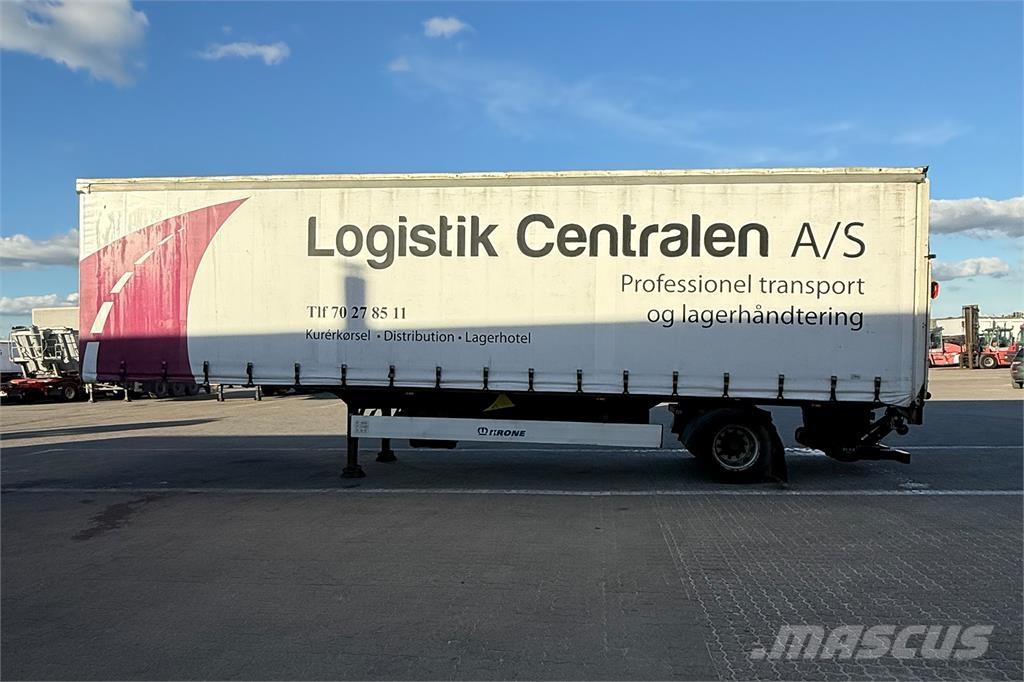 Krone 27 pl. Opleggers met meesturende achterwielen