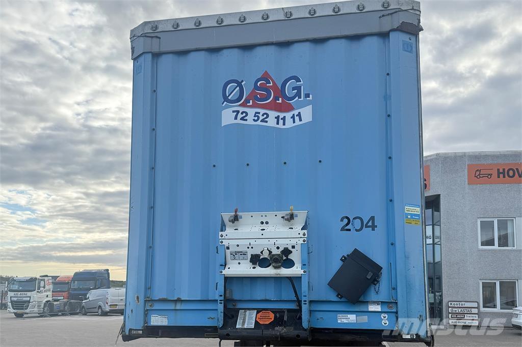 Krone 34 pl. Opleggers met meesturende achterwielen