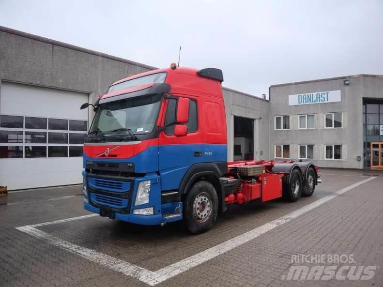Volvo FM 500 EURO 6 Containertrucks met kabelsysteem