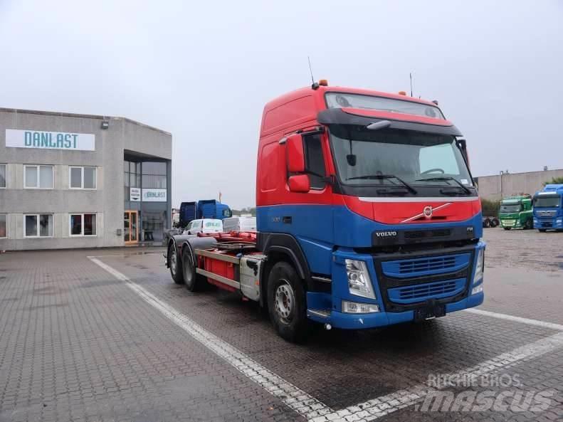 Volvo FM 500 EURO 6 Containertrucks met kabelsysteem