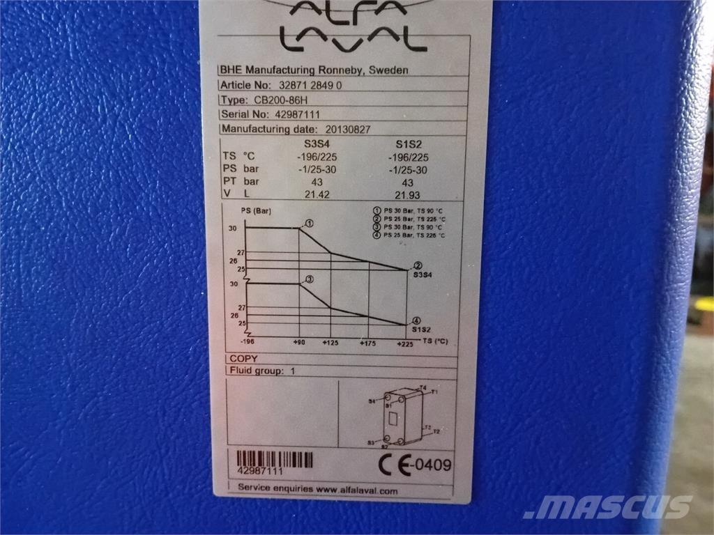 Alfa Laval CB200-86H Bouw - Overige