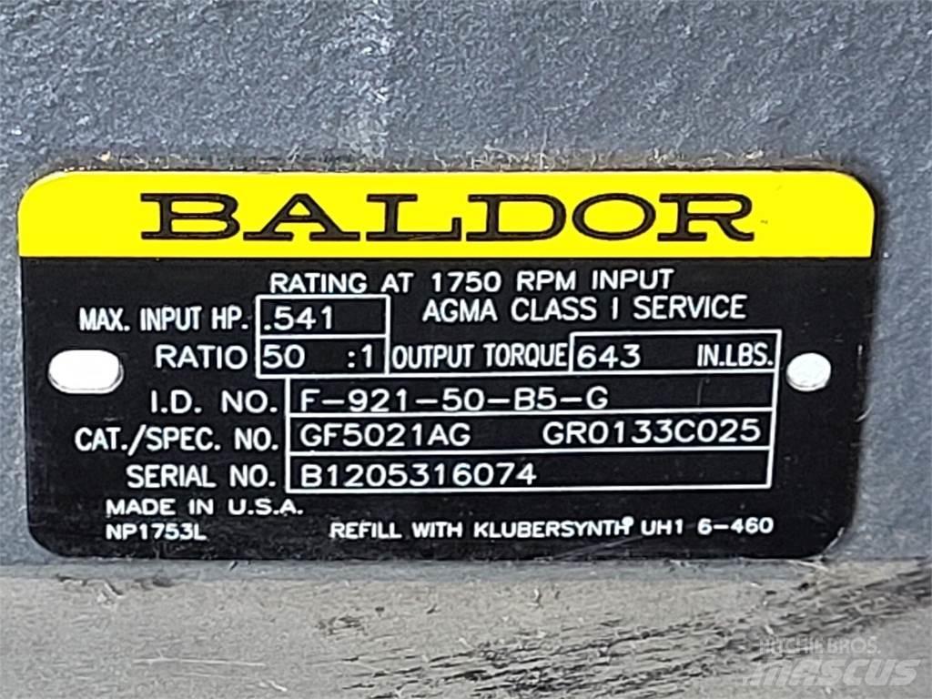 Baldor GF5021AG Bouw - Overige