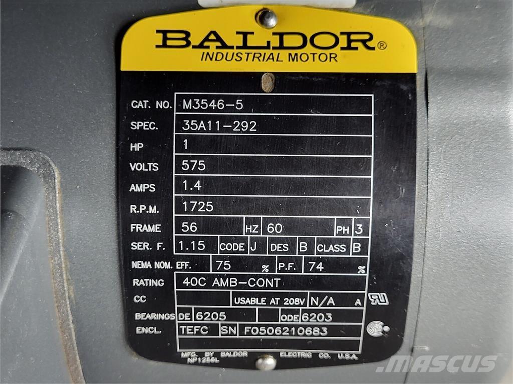Baldor M3546-5 Industriële motoren