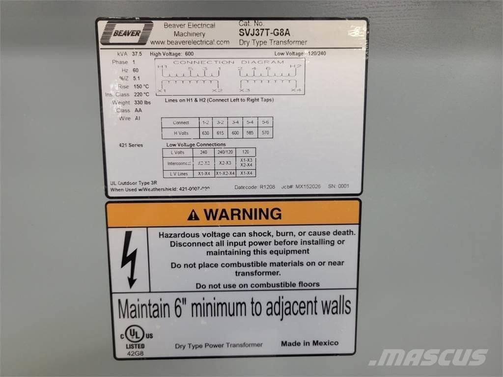  BEAVER SVJ37T-G8A Bouw - Overige