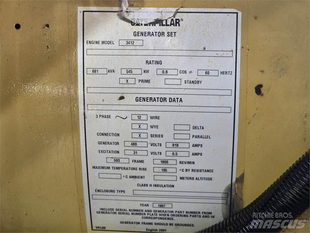 CAT 3412 Diesel generatoren