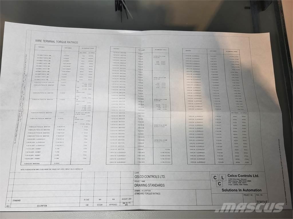  CELCO CONTROLS LTD Bouw - Overige