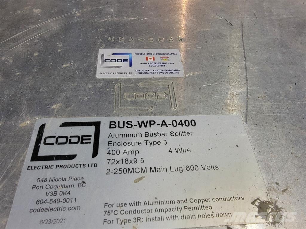  CODE BUS-WP-A-0400 Bouw - Overige