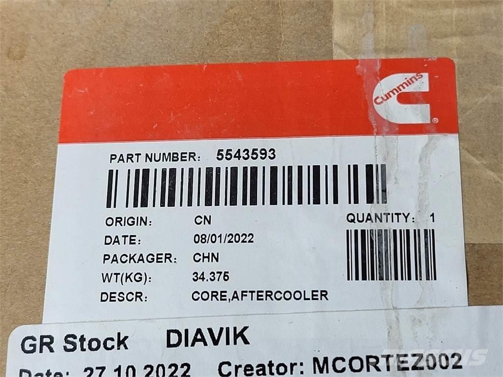 Cummins 5543593 Bouw - Overige